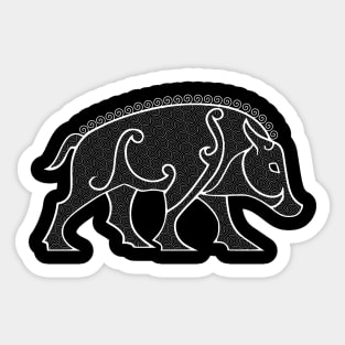 Pictish Boar Sticker